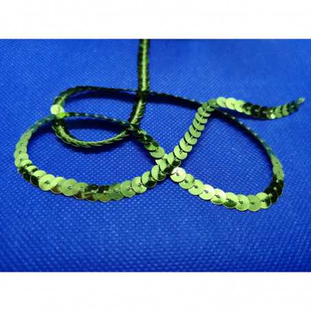 TAŚMA CEKINOWA 6 MM Z METRA