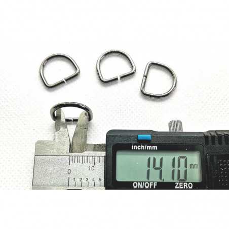 PÓŁKOLA METALOWE 14 MM 22,00 zł/100 szt