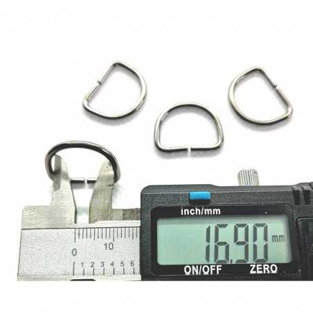 PÓŁKOLA METALOWE 16 MM 23,00 zł/100 szt