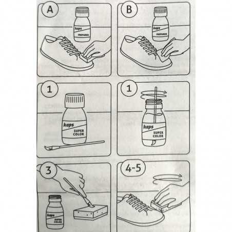 Farba do skóry naturalnej, syntetycznej i tekstyliów kolor Lila