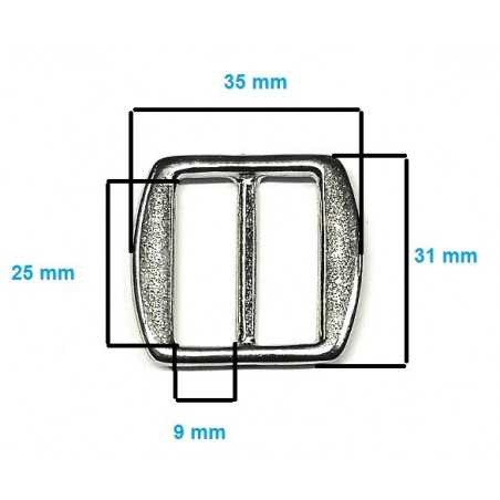 Regulator 25 mm metalowy odlewany