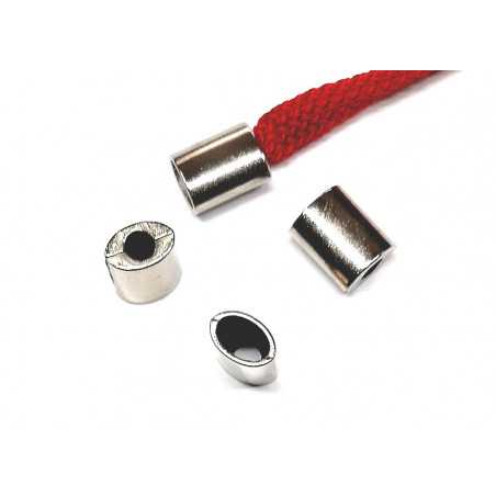 KOŃCÓWKI METALOWE OZDOBNE DO SZNURKA, GUMKI