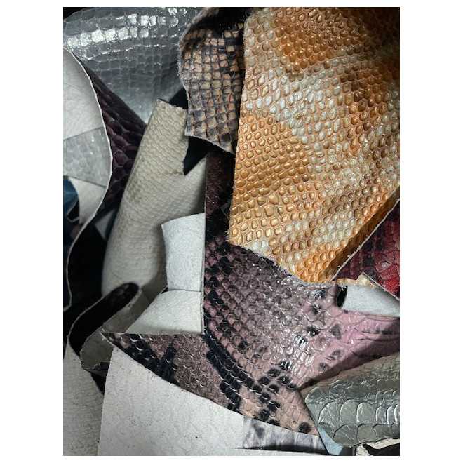 Skóra ozdobna ścinki