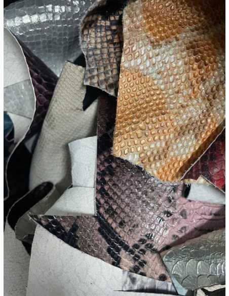 Skóra ozdobna ścinki