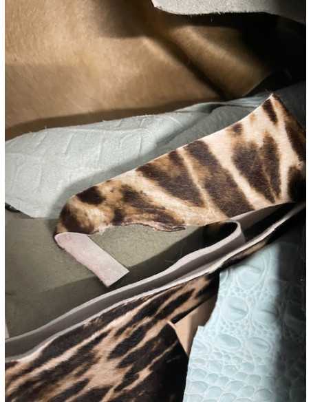 Skóra ozdobna ścinki