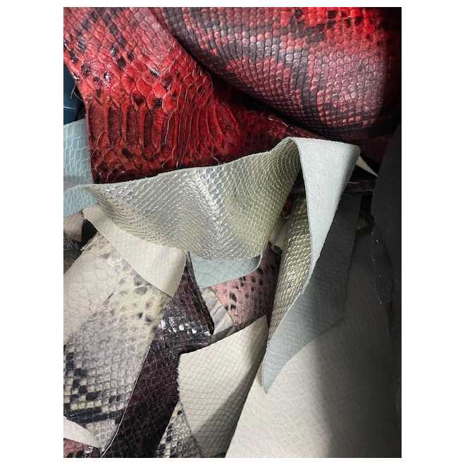 Skóra ozdobna ścinki