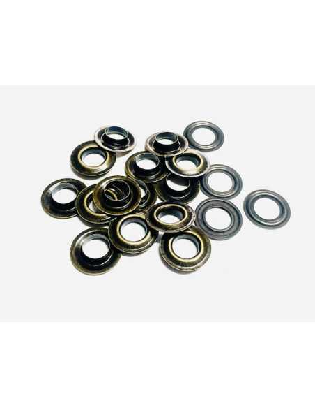 OCZKA METALOWE 12 BANERY PLANDEKI