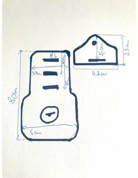 ZAMEK DO TECZEK AKTÓWEK Z TRZYSTOPNIOWĄ REGULACJĄ WYSOKOŚCI