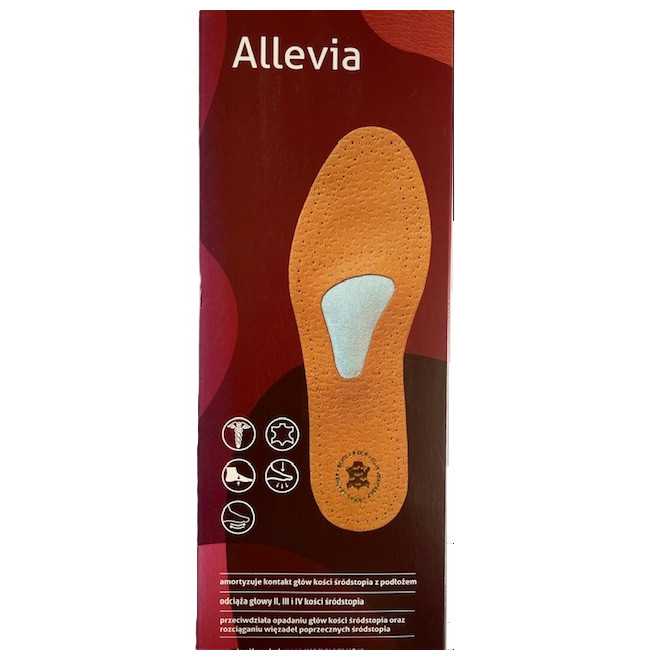 WKŁADKI DO OBUWIA ALLEVIA