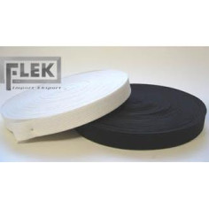 GUMA 15 mm DZIANA CZARNA BIAŁA op/100 mb